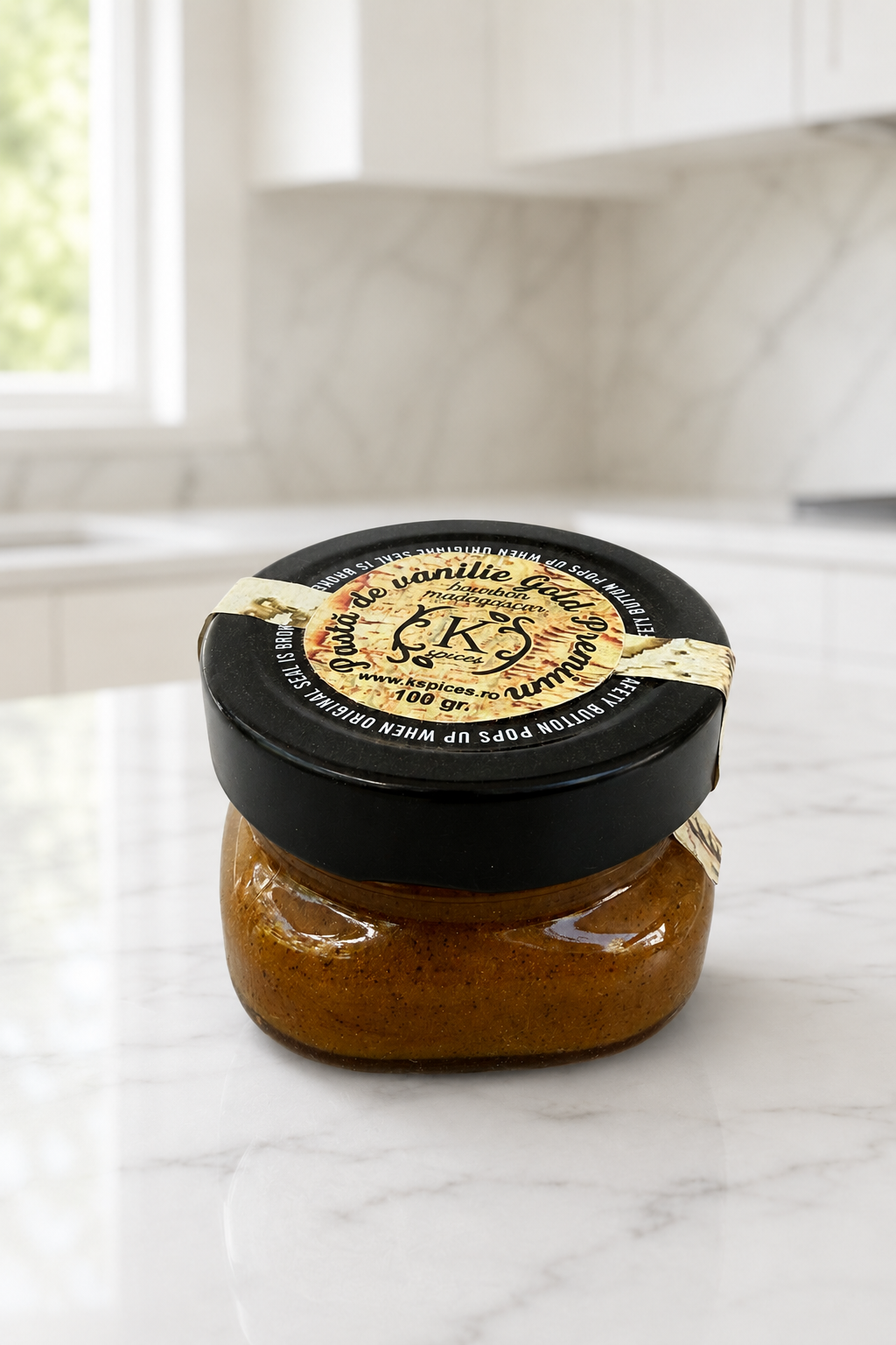 Pasta Premium GOLD din Vanilie de Madagascar, BORCAN - 100g