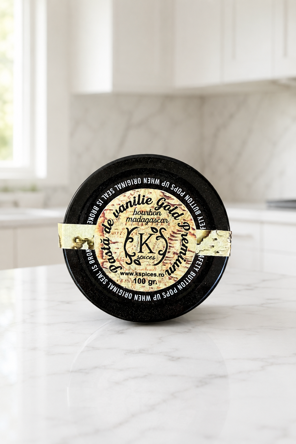 Pasta Premium GOLD din Vanilie de Madagascar, BORCAN - 100g
