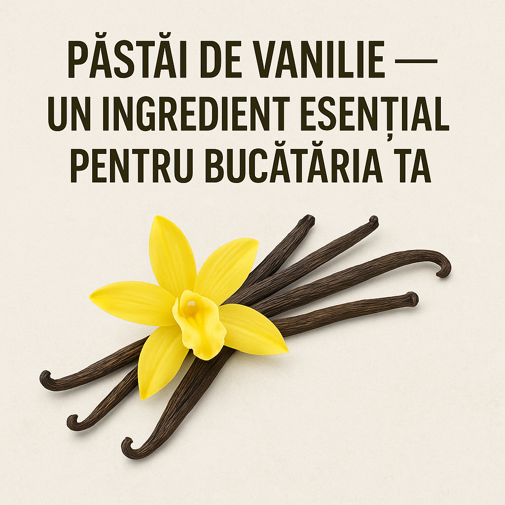 Păstăi de vanilie – Un ingredient esențial pentru bucătăria ta