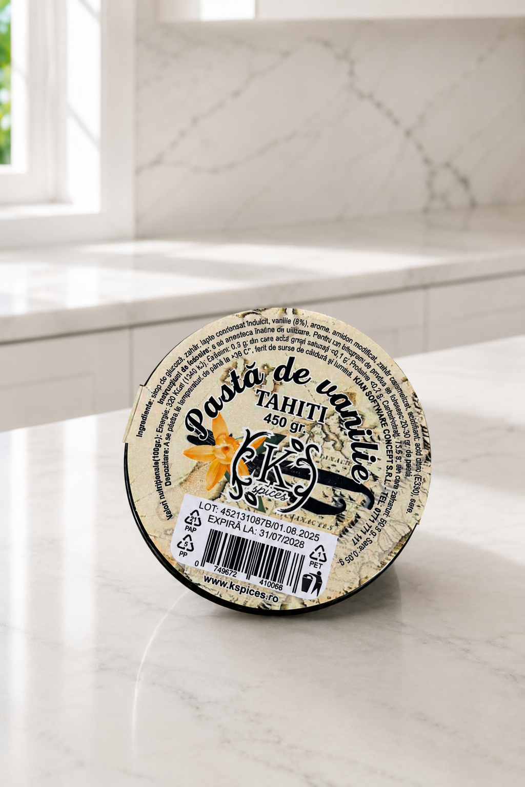 450gr, Pasta din Vanilie de Tahiti, BORCAN