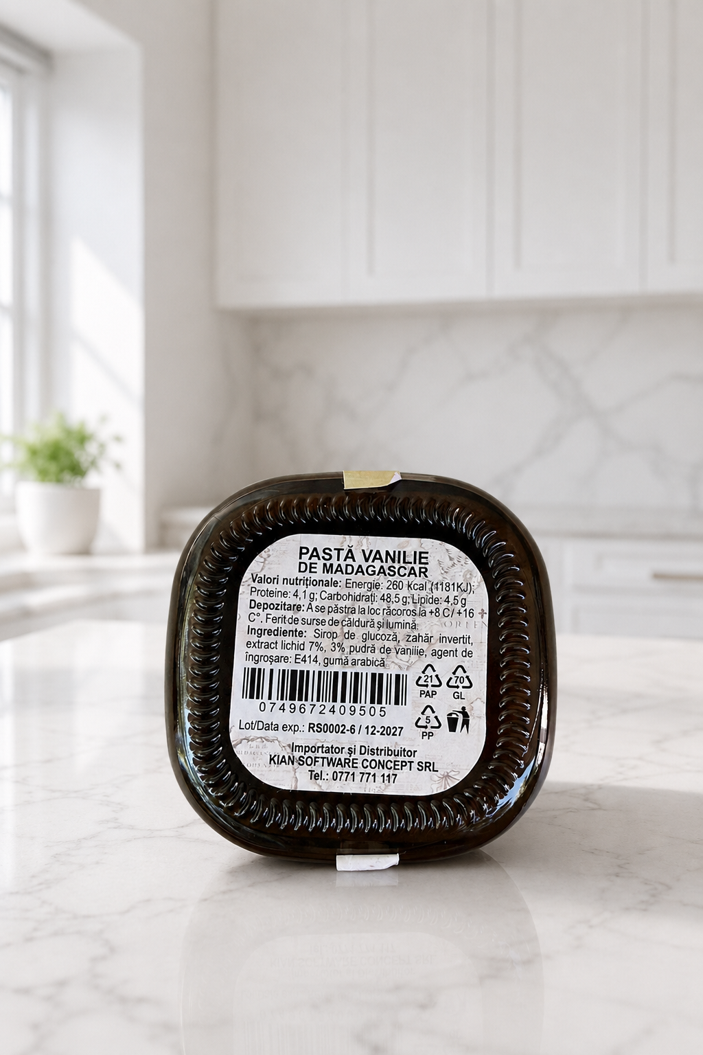Pasta Vanilie Bourbon din Madagascar - 100g
