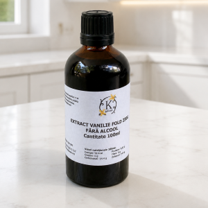 Extract de Vanilie Bourbon din Madagascar FOLD 250 g/L – 100 ml | Aromă Naturală Concentrată