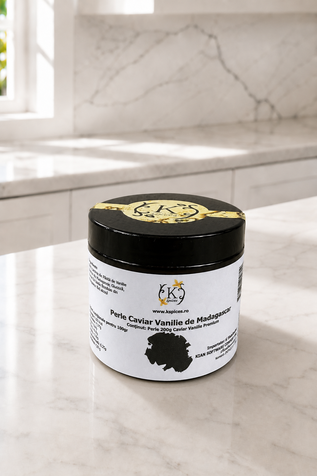 Perle Caviar Vanilie Bourbon din Madagascar 200g - Calitate Premium | Aromă Intensă Naturală